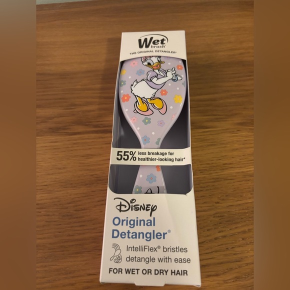 Disney Wet Brush Original Detangler featuring a Disney Daisy Duck design New - Picture 3 of 6